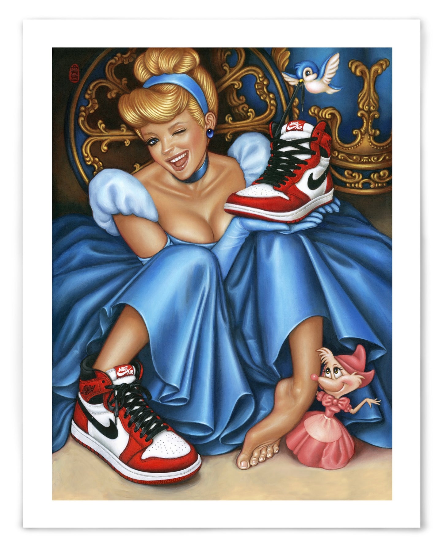 Limited Edition Mini Print - Once Upon A Time No More 2 (Cinderella)