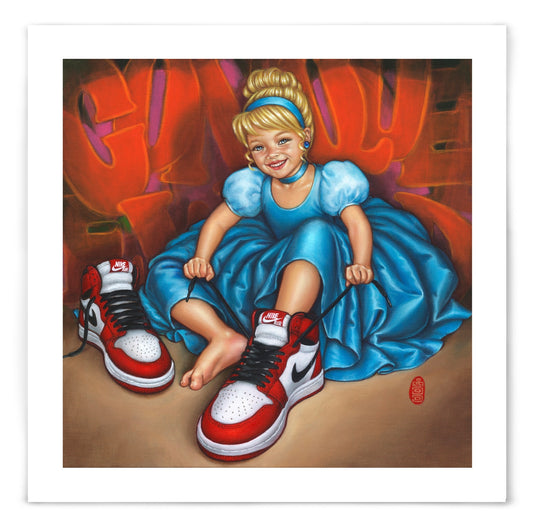 Limited Edition Mini Print - Once Upon A Time No More 6 (Cinderella)