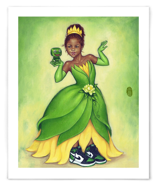 Limited Edition Mini Print - Once Upon A Time No More 8 (Tiana)