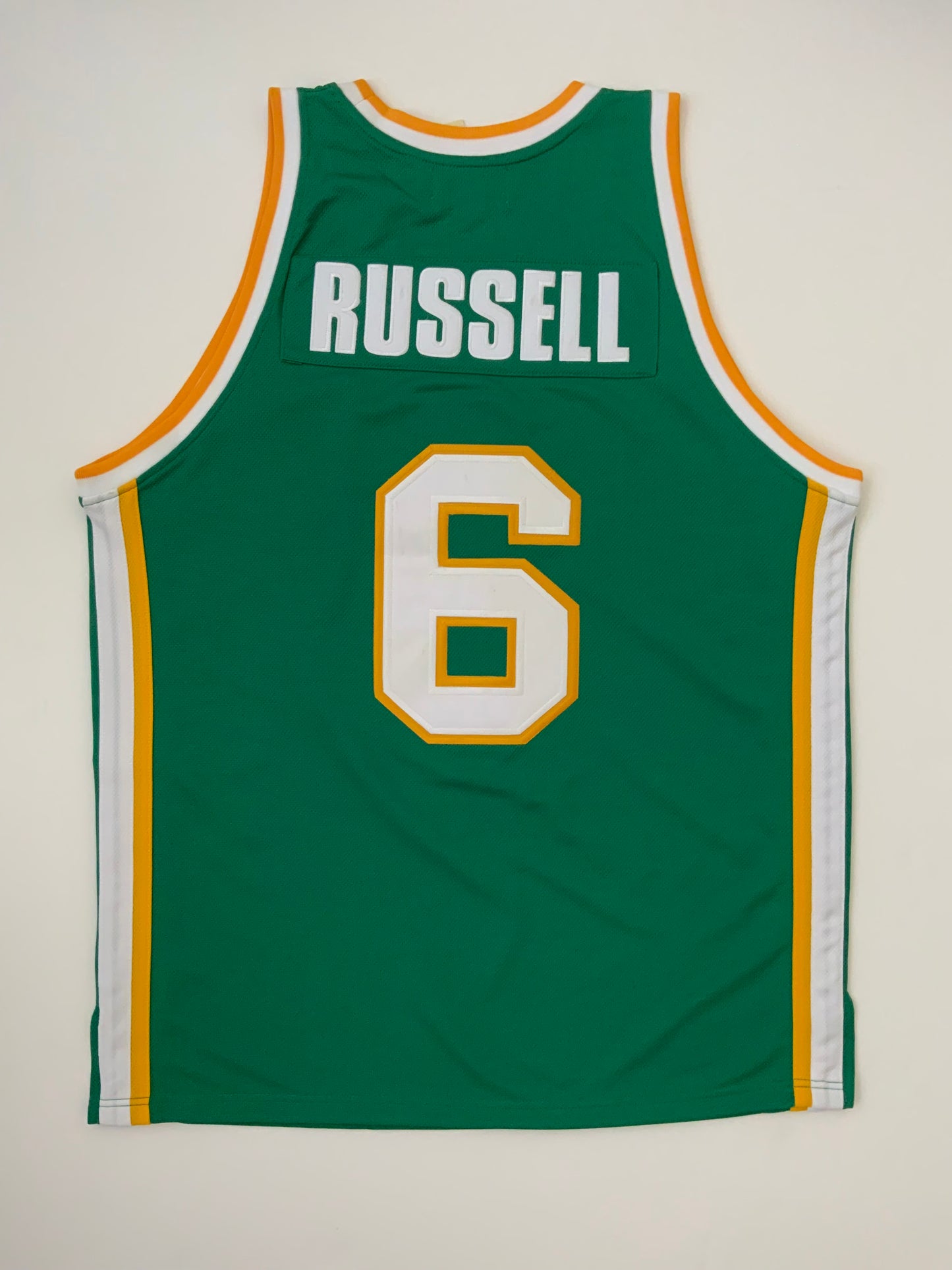 Bill Russell Vintage Collegiate Licensed USF 6 Jersey
